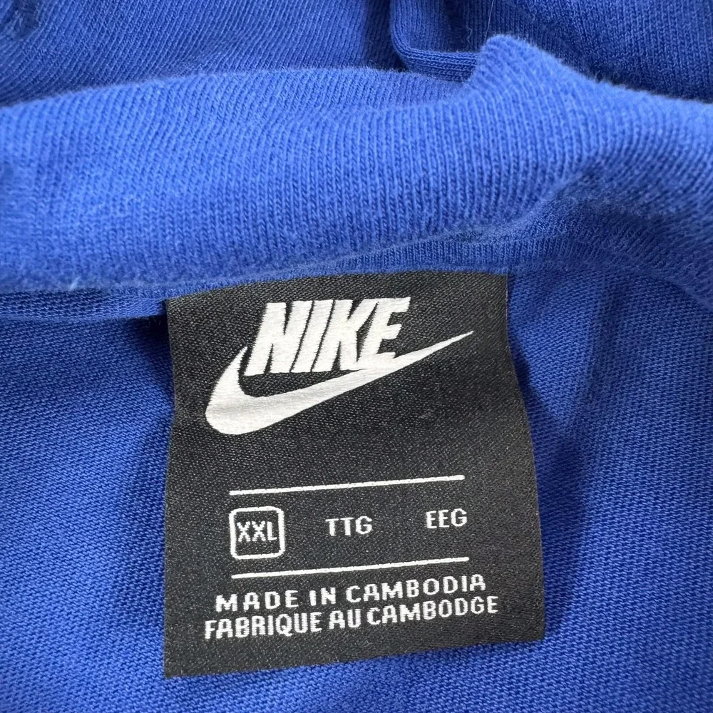 Chelsea FC Sweatshirt Mens 2XL Blue Premier League Soccer Nike Pullover Hoodie